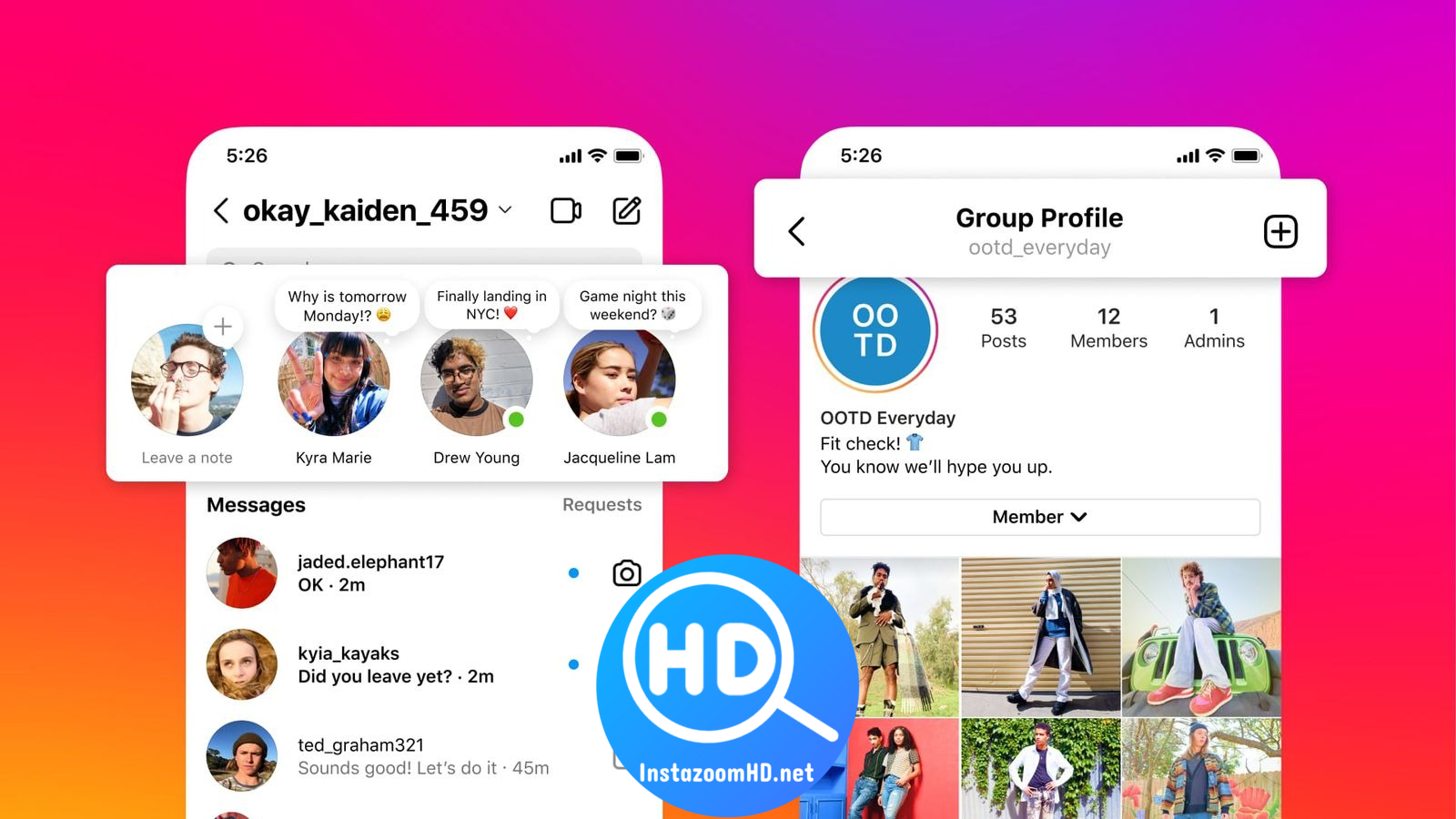 Instagram führt Profilnotizen für alle Nutzer ein